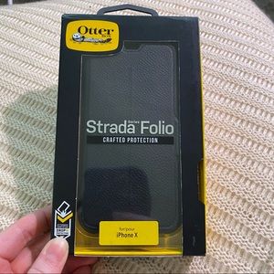 OtterBox Strada Folio Series for iPhone X
